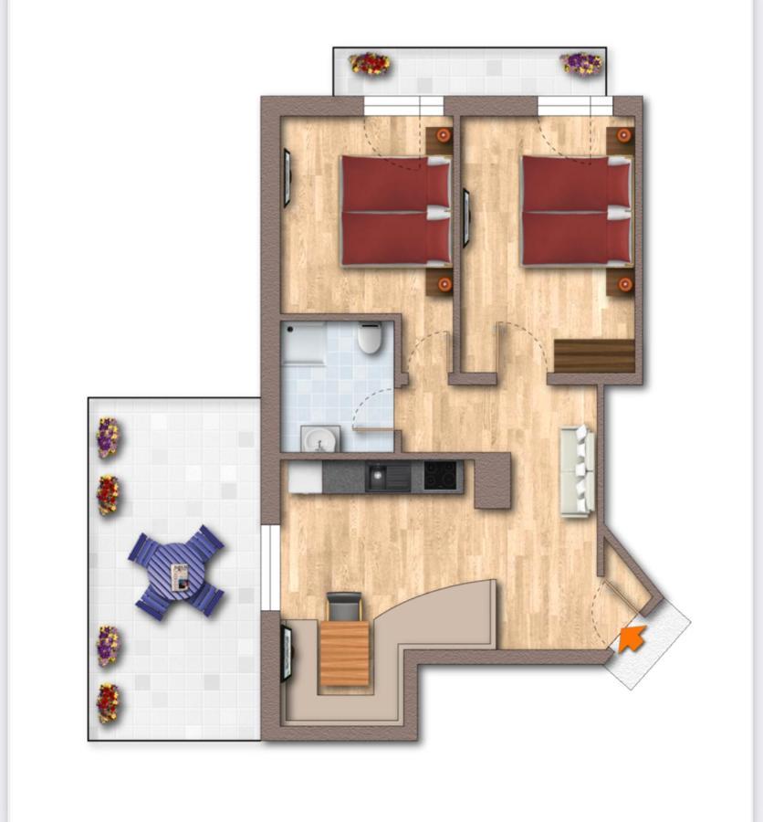 Appartments Das Franzal Zell am Ziller Zewnętrze zdjęcie